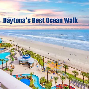 14th Floor 2 Bedroom Direct Oceanfront Wyndham Ocean Walk 1401 Apartment Daytona Beach